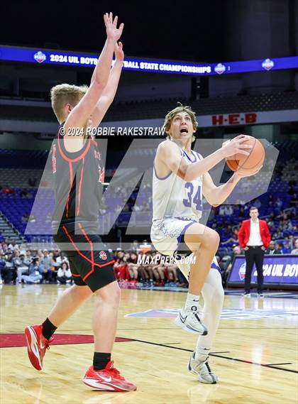 Thumbnail 3 in Lipan vs. Shelbyville (UIL 2A Basketball Final) photogallery.