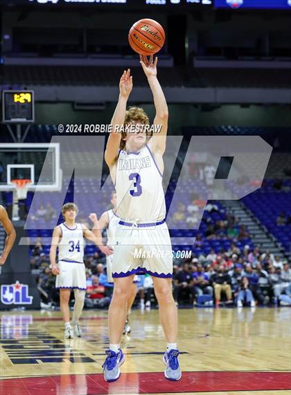 Thumbnail 3 in Lipan vs. Shelbyville (UIL 2A Basketball Final) photogallery.