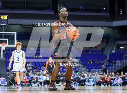 Thumbnail 2 in Lipan vs. Shelbyville (UIL 2A Basketball Final) photogallery.