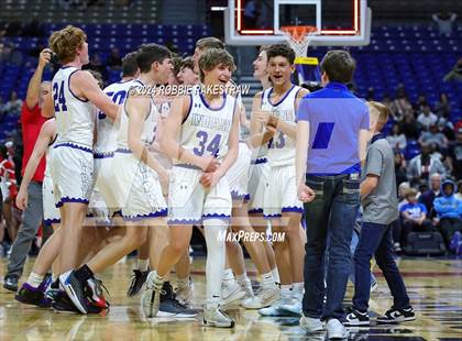 Thumbnail 2 in Lipan vs. Shelbyville (UIL 2A Basketball Final) photogallery.