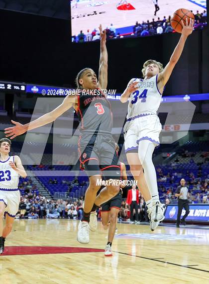 Thumbnail 3 in Lipan vs. Shelbyville (UIL 2A Basketball Final) photogallery.