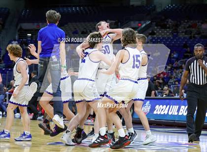 Thumbnail 2 in Lipan vs. Shelbyville (UIL 2A Basketball Final) photogallery.