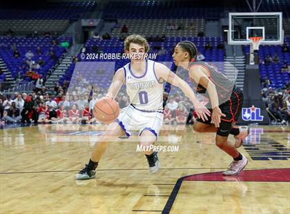Thumbnail 2 in Lipan vs. Shelbyville (UIL 2A Basketball Final) photogallery.