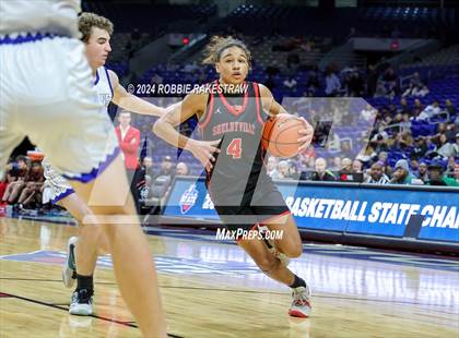 Thumbnail 1 in Lipan vs. Shelbyville (UIL 2A Basketball Final) photogallery.