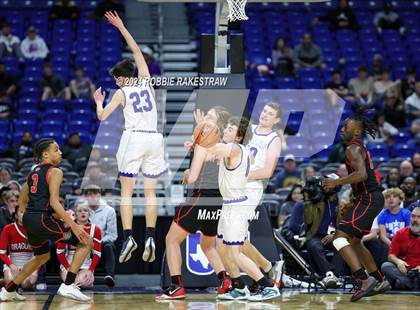 Thumbnail 1 in Lipan vs. Shelbyville (UIL 2A Basketball Final) photogallery.