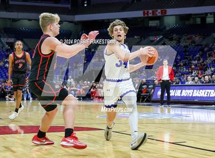Thumbnail 2 in Lipan vs. Shelbyville (UIL 2A Basketball Final) photogallery.