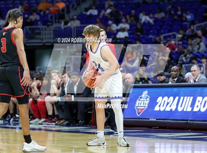 Thumbnail 1 in Lipan vs. Shelbyville (UIL 2A Basketball Final) photogallery.