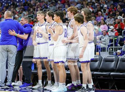 Thumbnail 1 in Lipan vs. Shelbyville (UIL 2A Basketball Final) photogallery.