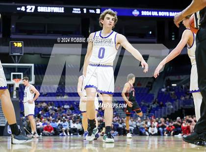 Thumbnail 1 in Lipan vs. Shelbyville (UIL 2A Basketball Final) photogallery.