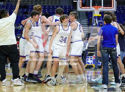 Thumbnail 1 in Lipan vs. Shelbyville (UIL 2A Basketball Final) photogallery.