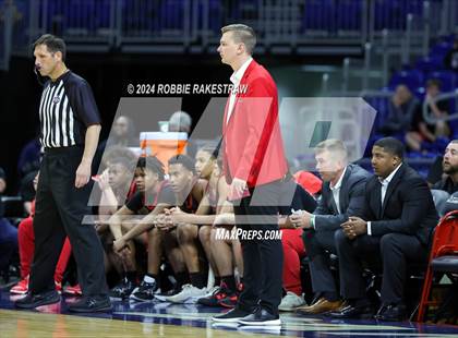 Thumbnail 2 in Lipan vs. Shelbyville (UIL 2A Basketball Final) photogallery.