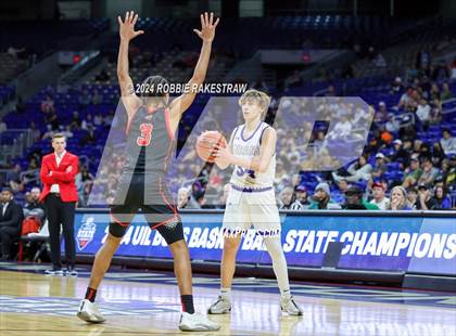 Thumbnail 2 in Lipan vs. Shelbyville (UIL 2A Basketball Final) photogallery.