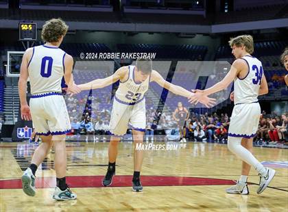 Thumbnail 2 in Lipan vs. Shelbyville (UIL 2A Basketball Final) photogallery.