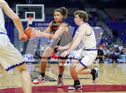 Thumbnail 2 in Lipan vs. Shelbyville (UIL 2A Basketball Final) photogallery.