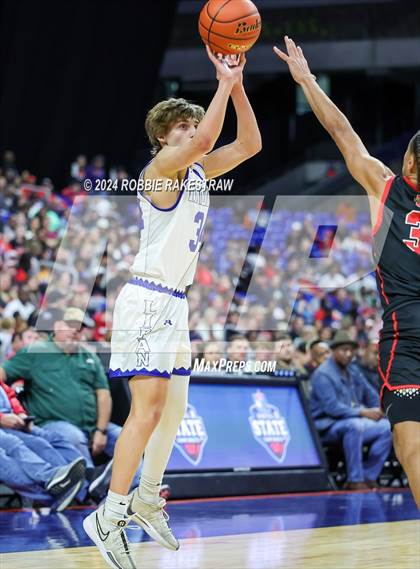 Thumbnail 1 in Lipan vs. Shelbyville (UIL 2A Basketball Final) photogallery.
