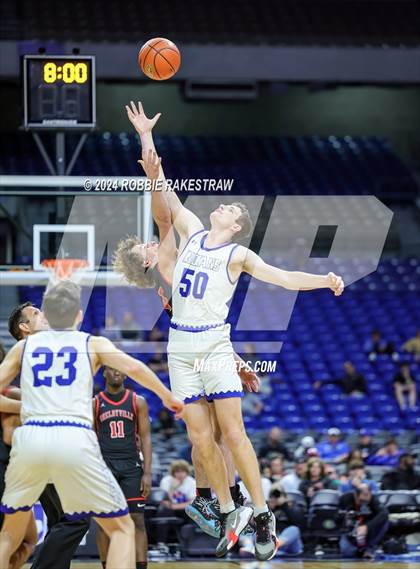 Thumbnail 1 in Lipan vs. Shelbyville (UIL 2A Basketball Final) photogallery.