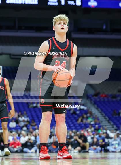Thumbnail 3 in Lipan vs. Shelbyville (UIL 2A Basketball Final) photogallery.