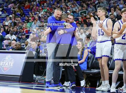 Thumbnail 2 in Lipan vs. Shelbyville (UIL 2A Basketball Final) photogallery.