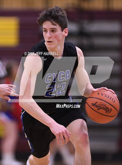 Thumbnail 3 in Revere vs. Cuyahoga Valley Christian Academy (OHSAA DII District Playoff) photogallery.
