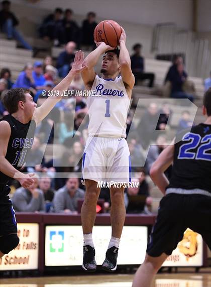 Thumbnail 2 in Revere vs. Cuyahoga Valley Christian Academy (OHSAA DII District Playoff) photogallery.