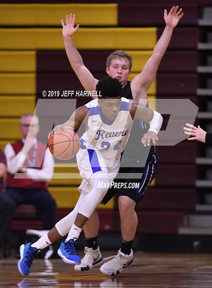 Thumbnail 2 in Revere vs. Cuyahoga Valley Christian Academy (OHSAA DII District Playoff) photogallery.