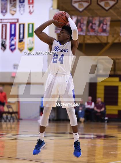 Thumbnail 2 in Revere vs. Cuyahoga Valley Christian Academy (OHSAA DII District Playoff) photogallery.