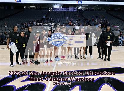 Thumbnail 2 in Central Catholic vs. West Campus (CIF SJS D4 Final) photogallery.