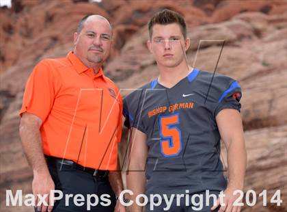 Thumbnail 2 in Bishop Gorman (2014 Preseason Top 25 Photo Shoot)  photogallery.