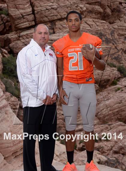 Thumbnail 1 in Bishop Gorman (2014 Preseason Top 25 Photo Shoot)  photogallery.