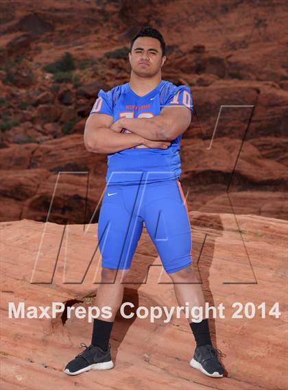 Thumbnail 2 in Bishop Gorman (2014 Preseason Top 25 Photo Shoot)  photogallery.