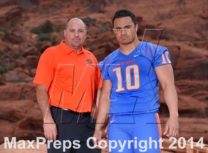 Thumbnail 3 in Bishop Gorman (2014 Preseason Top 25 Photo Shoot)  photogallery.