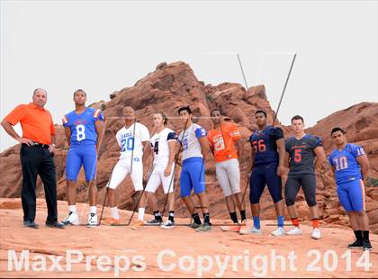 Thumbnail 1 in Bishop Gorman (2014 Preseason Top 25 Photo Shoot)  photogallery.