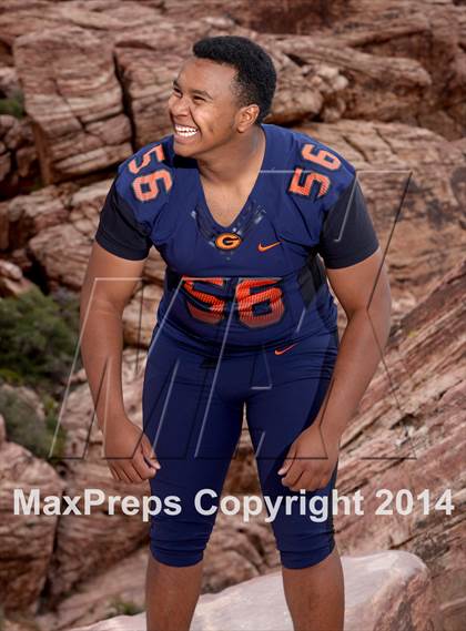 Thumbnail 1 in Bishop Gorman (2014 Preseason Top 25 Photo Shoot)  photogallery.