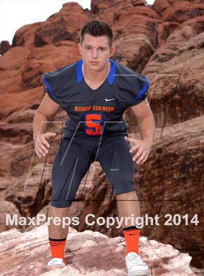 Thumbnail 1 in Bishop Gorman (2014 Preseason Top 25 Photo Shoot)  photogallery.