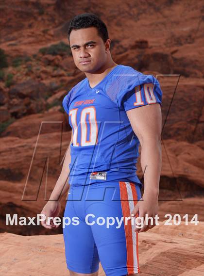 Thumbnail 1 in Bishop Gorman (2014 Preseason Top 25 Photo Shoot)  photogallery.