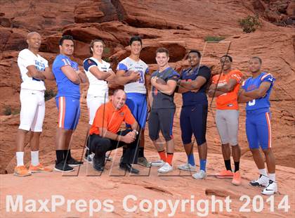 Thumbnail 3 in Bishop Gorman (2014 Preseason Top 25 Photo Shoot)  photogallery.