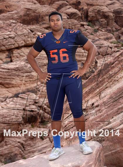 Thumbnail 1 in Bishop Gorman (2014 Preseason Top 25 Photo Shoot)  photogallery.