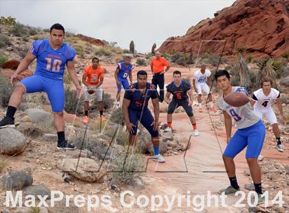 Thumbnail 3 in Bishop Gorman (2014 Preseason Top 25 Photo Shoot)  photogallery.