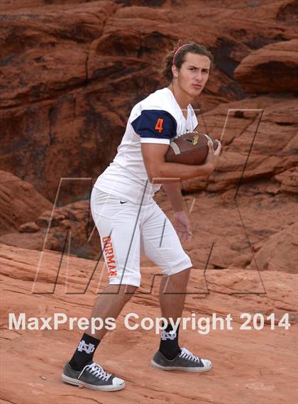 Thumbnail 1 in Bishop Gorman (2014 Preseason Top 25 Photo Shoot)  photogallery.