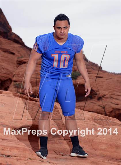 Thumbnail 3 in Bishop Gorman (2014 Preseason Top 25 Photo Shoot)  photogallery.