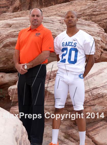 Thumbnail 2 in Bishop Gorman (2014 Preseason Top 25 Photo Shoot)  photogallery.