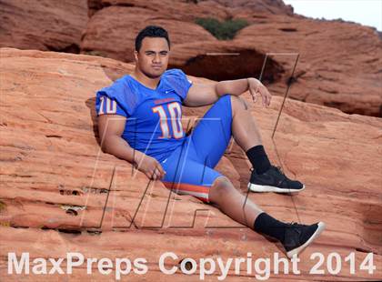 Thumbnail 2 in Bishop Gorman (2014 Preseason Top 25 Photo Shoot)  photogallery.