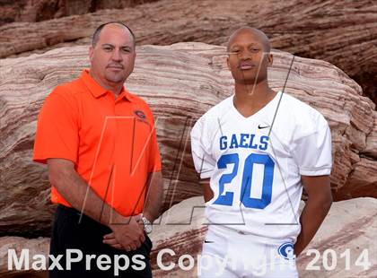 Thumbnail 2 in Bishop Gorman (2014 Preseason Top 25 Photo Shoot)  photogallery.