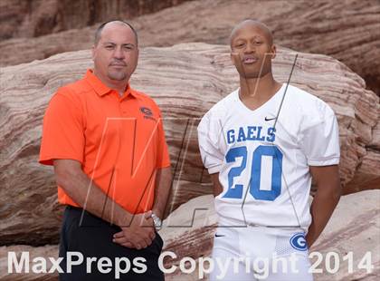 Thumbnail 3 in Bishop Gorman (2014 Preseason Top 25 Photo Shoot)  photogallery.
