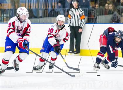 Thumbnail 3 in Smith/Tolland/Windham vs New Fairfield/Immaculate (CIAC Division III Quarterfinal) photogallery.