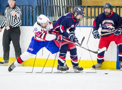 Thumbnail 1 in Smith/Tolland/Windham vs New Fairfield/Immaculate (CIAC Division III Quarterfinal) photogallery.