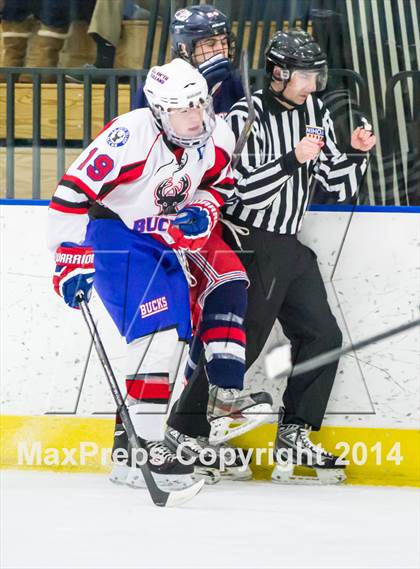 Thumbnail 2 in Smith/Tolland/Windham vs New Fairfield/Immaculate (CIAC Division III Quarterfinal) photogallery.