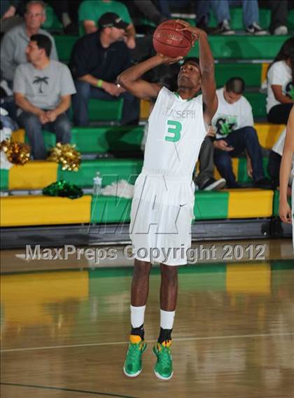 Thumbnail 2 in Orcutt Academy @ St. Joseph (CIF SS Playoffs) photogallery.