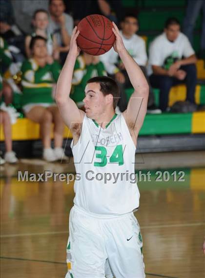 Thumbnail 1 in Orcutt Academy @ St. Joseph (CIF SS Playoffs) photogallery.