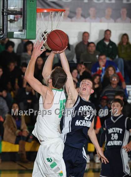 Thumbnail 3 in Orcutt Academy @ St. Joseph (CIF SS Playoffs) photogallery.